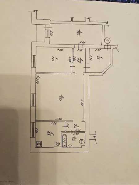 Продам простору 3-кімнатну квартиру, м. Миргород (вул. Хорольська)