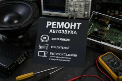 Ремонт і обслуговування автозвукових посилювачів та іншої електроніки