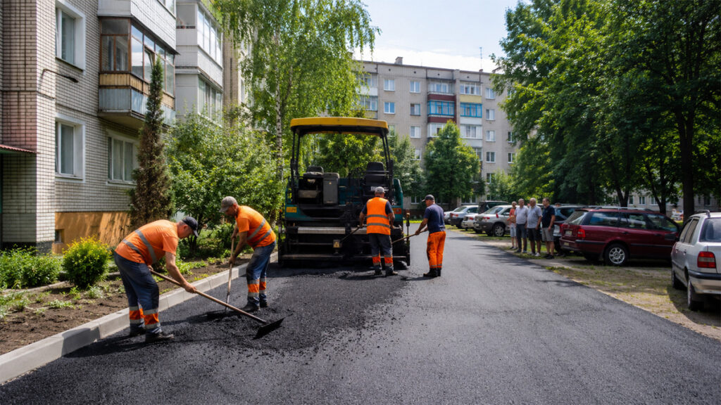 Модернізація інфраструктури: у Миргороді стартували масштабні ремонти доріг та тротуарів