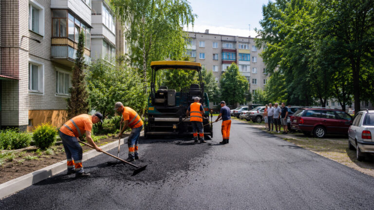 Модернізація інфраструктури: у Миргороді стартували масштабні ремонти доріг та тротуарів